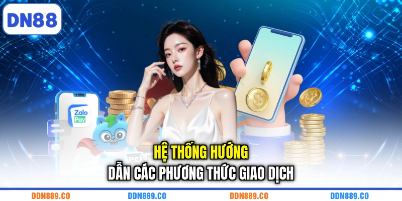 Hệ thống hướng dẫn các phương thức giao dịch
